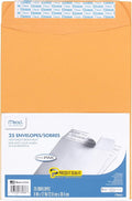 Mead Envelopes, Letter Size 9" x 12", Press-It Seal-It Self Adhesive Closure by Mead
