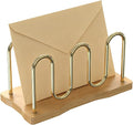 Mail Holder Organizer Countertop, Metal Mail Sorter by Unknown