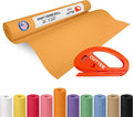 Orange Kraft Paper Roll 24" x 1200" by IDLPackaging