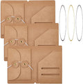CRASPIRE 3 Sets Passport Size Travelers Notebook Accessories Kit Portable Kraft by CRASPIRE