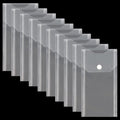 Plastic Envelopes 10 Pack Poly Envelopes Hook Loop Closure, Receipt Stickers by Unknown