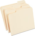Staples File Folder, Letter Size, 1/3‑Cut Tab, Durable Paper Stock, 200/Carton by Staples
