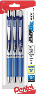 Pentel EnerGel RTX Retractable Liquid Gel Pen, Needle Tip, Extra Fine Line by PentelofAmerica