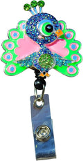Outside the Box Sparkle and Shine Novelty Retractable Badge Reel ID Holder by Unknown