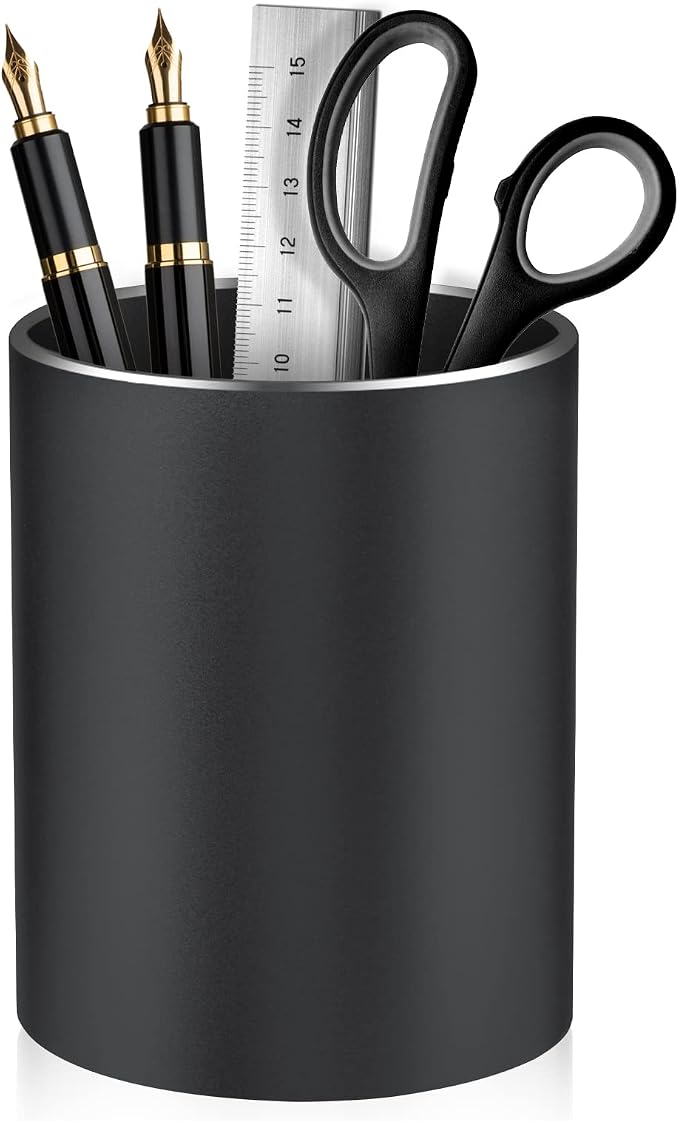 Pen Holder Pencil Holder for Desk, Metal desk pen holder, Makeup Brush Holder by Dopaka