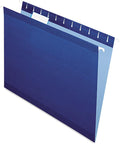 Pendaflex Reinforced Hanging File Folders, Letter Size, 1/5 Cut by TOPSProducts