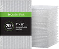 Quality Park Clear Bubble Pouches, Cushioned Packing and Shipping Bags by Quality+Park