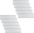Antrader 10Pcs Name Plate Holder, Wall Mount Office Door Name Plate Holder by Antrader