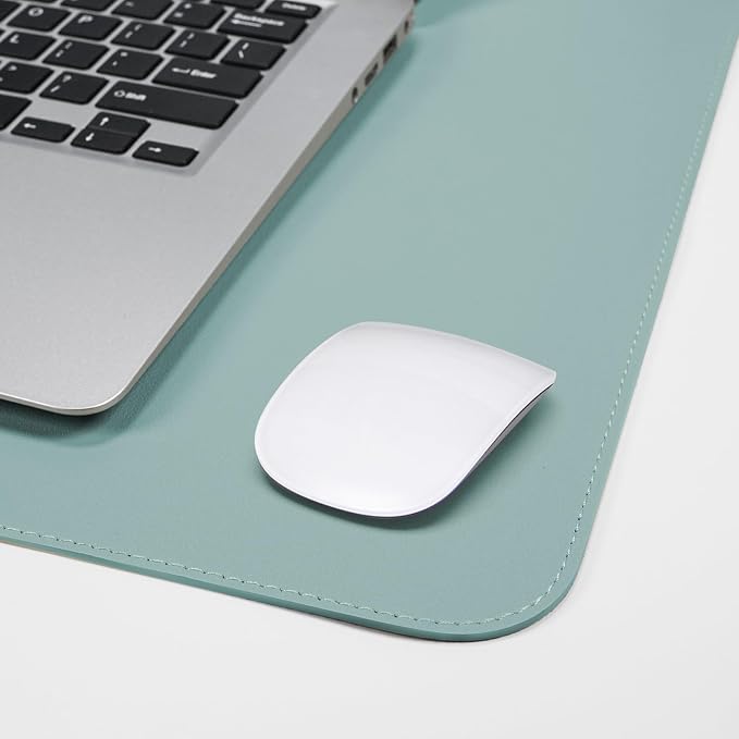 AFIING Leather Desk Pad Protector, Mouse Pad, Waterproof Desk Writing Pad - Image 6