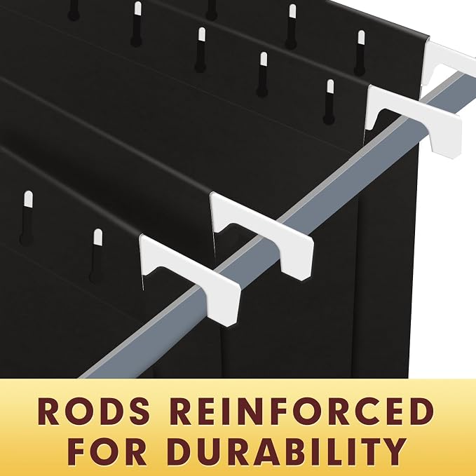 HERKKA Hanging File Folders, 60 Pack Reinforced Letter Size Hanging Folders - Image 4