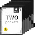 Epakh 6 Pcs Binder Dividers for 3 Rings Binders Index Dividers by Epakh