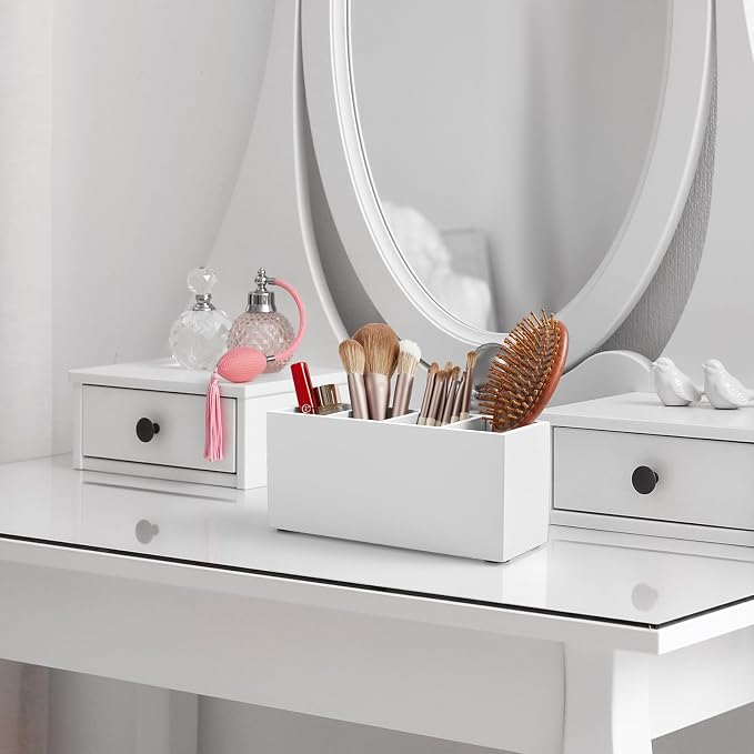 Bivvclaz Pencil Pen Holder for Desk, Wooden Office Desk Organizers and - Image 7