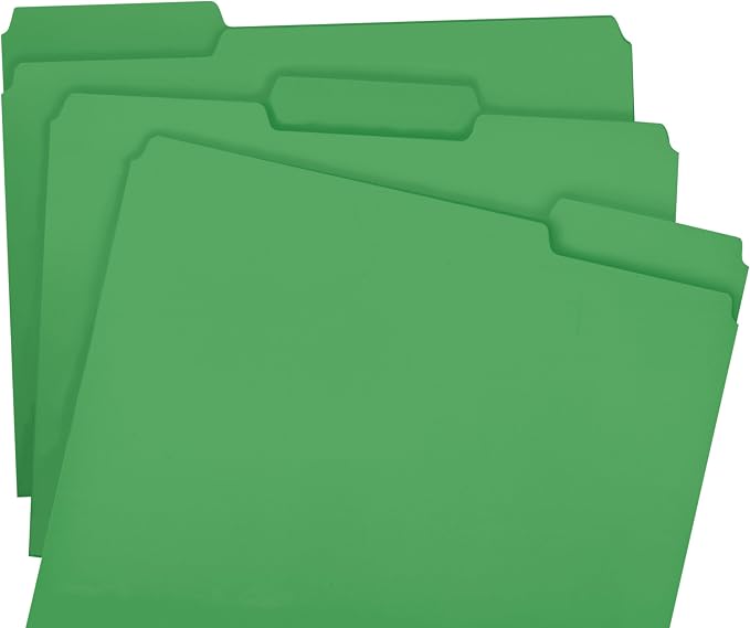 Smead Standard File Folders, 1/3-Cut Tabs, Letter Size - Image 4