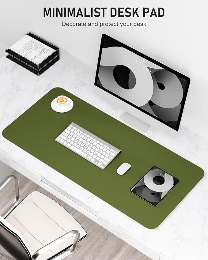 Desk Pad, Waterproof Laptop Computer Writing Mat - Image 2
