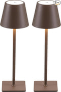 KDG 2 Pack Cordless Table Lamp, Portable LED Desk Lamp, 4000mAh Battery Operated by KDG