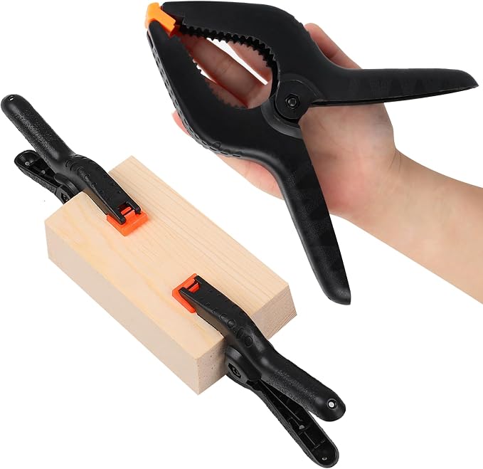 2 Pack Spring Clamps, 8.5inch Plastic Clips, Small Backdrop Clips, Clamps Heavy - Image 6