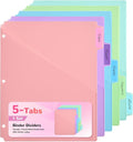SUIN 5-Tab Binder Dividers by SuinOffice