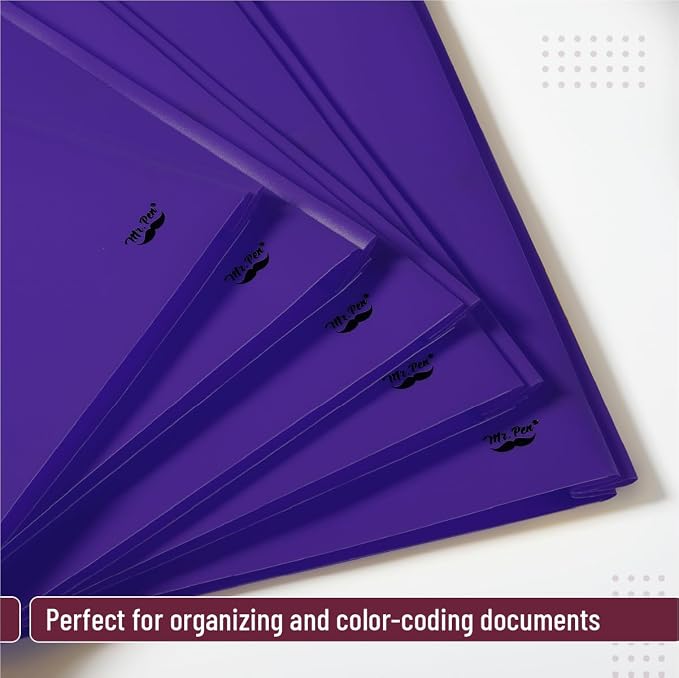 Mr. Pen- Plastic Folders with Pockets and Prongs, 36 Pack, Letter Size | Letter - Image 5
