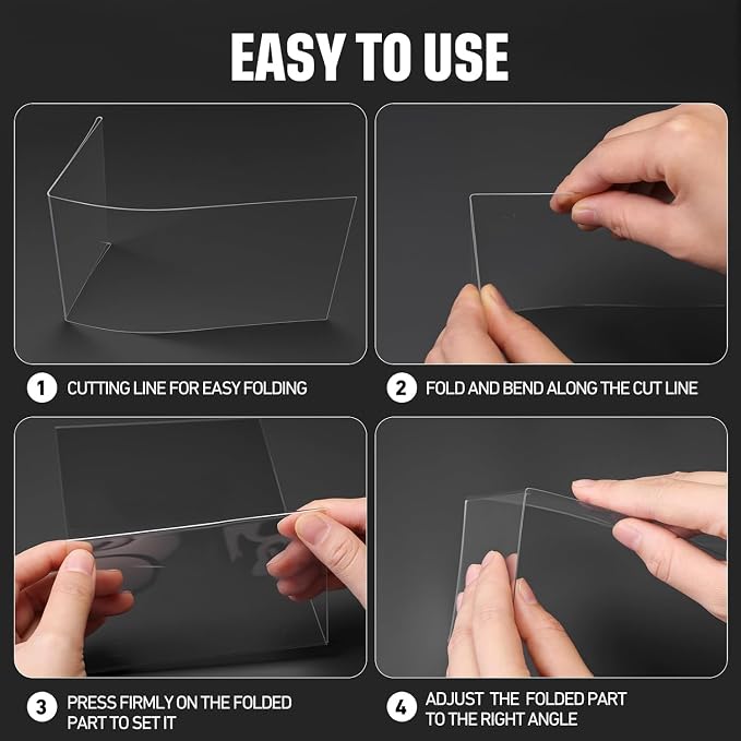 Containlol 15 Pieces Moveable Shelf Label Holders Clear Shelves Tags Moveable - Image 7