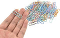 HAHIYO Paper Clips 1.3 inches Length Striped Paperclips Vinyl Coated Prevent by HAHIYO