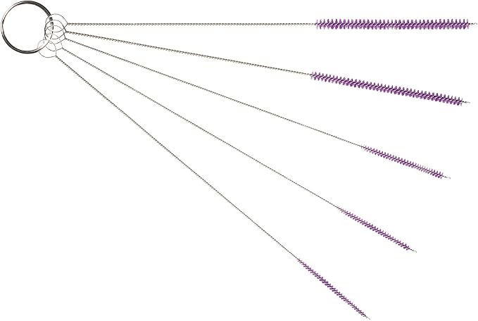 10" Extra Long Tube Brush Set by TheScoopie
