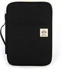 JAKAGO A4 Travel Portfolio Multifunctional Document Organizer Zippered Case by JAKAGO