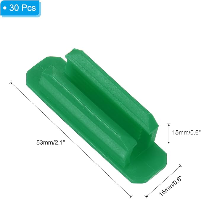 PATIKIL Pen Holder for Desk, 30 Pack Adhesive Pencil Holders Silicone Pencil - Image 2