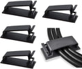SOULWIT 50Pcs Self Adhesive Cable Management Clips, Cable Organizers Wire Clips by SOULWIT