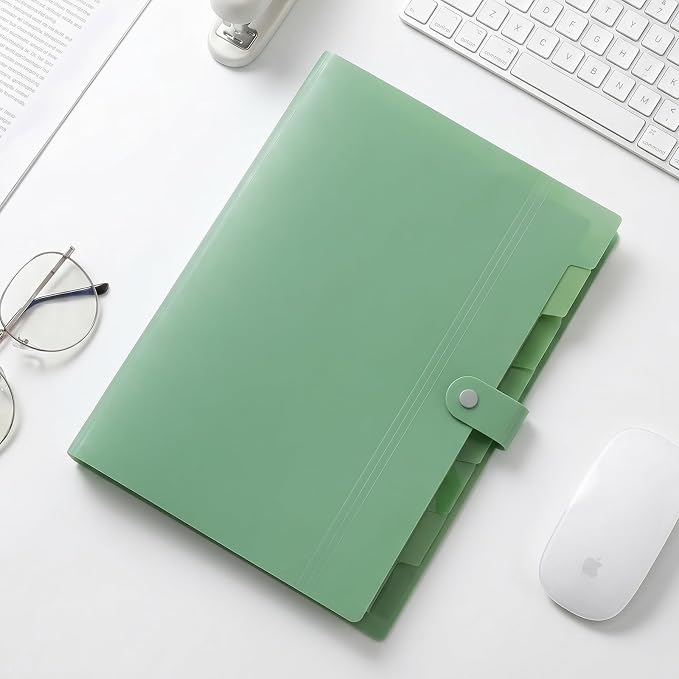 SKYDUE Expanding File Folder, Accordion File Organizer - Image 7