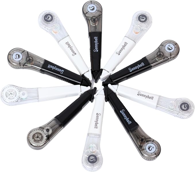 Correction Tape Pen, 10-Count Pack, 19.69ft Each, Dry Instantly, Stretch - Image 7