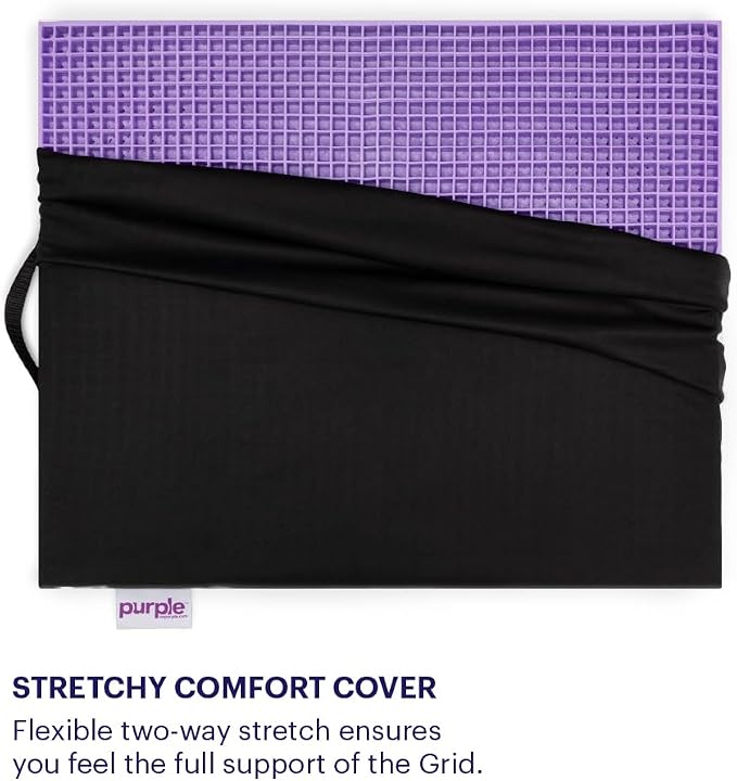 Purple Ultimate Seat Cushion, Large 2.5 Inch Gel Seat Cushion | GelFlex Grid - Image 6