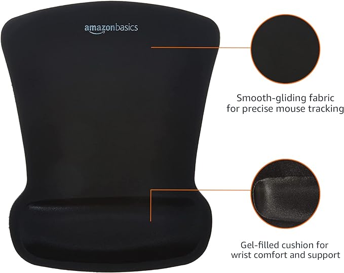 Amazon Basics Ergonomic Mouse Pad - Image 2