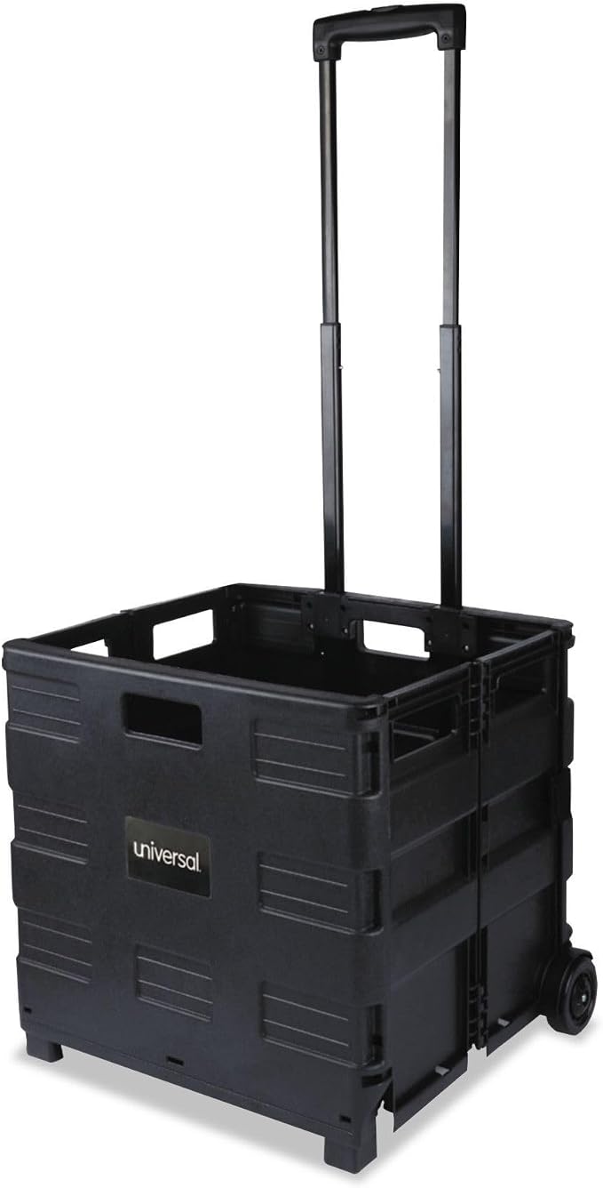 Universal Collapsible Mobile Storage Crate, 18.25" x 15" x 39.4" by Universal