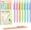 Vitoler Cute Gel Pens, 8 Pack 0.5mm Fine Point Pens by VITOLER