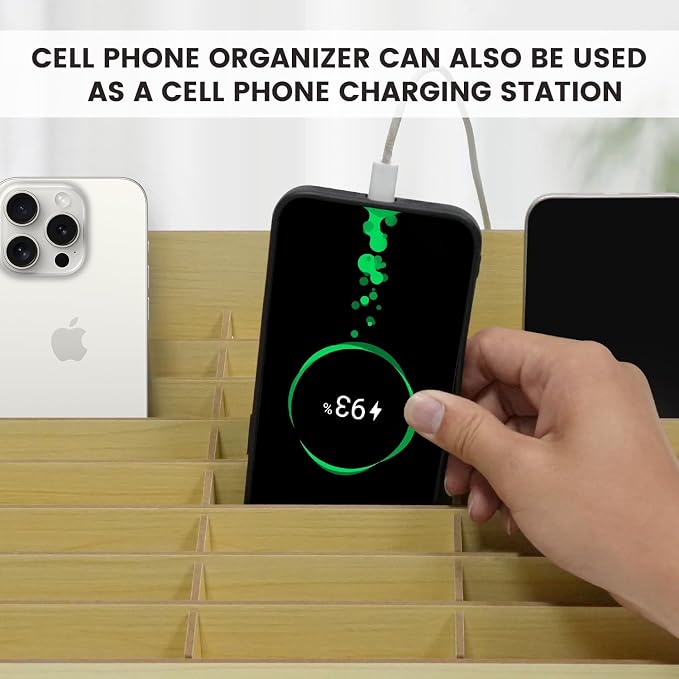 HengTianMei 24 Grid Cell Phone Organizes Storage Box - Image 3