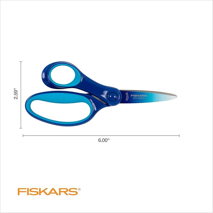 Fiskars 6" Left-Handed Big Kids Scissors - Image 3