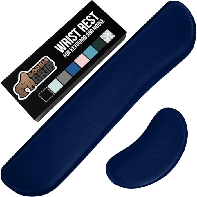 GORILLA GRIP Silky Gel Memory Foam Wrist Rest by Unknown
