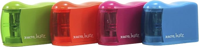 X-ACTO Buzz Battery Pencil Sharpener, Back to School, Classroom Supplies - Image 2