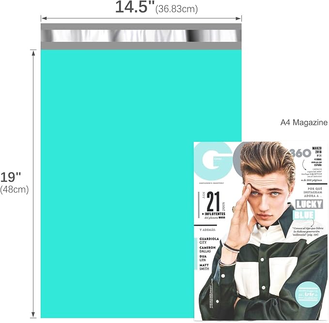 Fuxury 70000 Pcs 14.5X19" Poly Mailers Envelopes Shipping Bags - Image 8