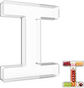 13.8" Extra Large Acrylic Letter Charcuterie Board Box, Reusable Fillable by RUFHVTY