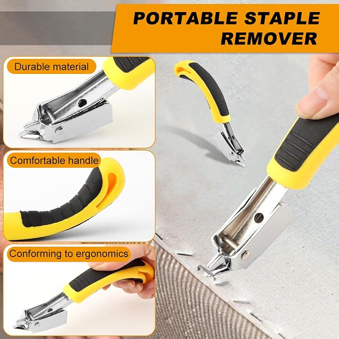 2PCS Staple Removers, Heavy Duty Staple Remover, Staple Puller Tool Upholstery - Image 4