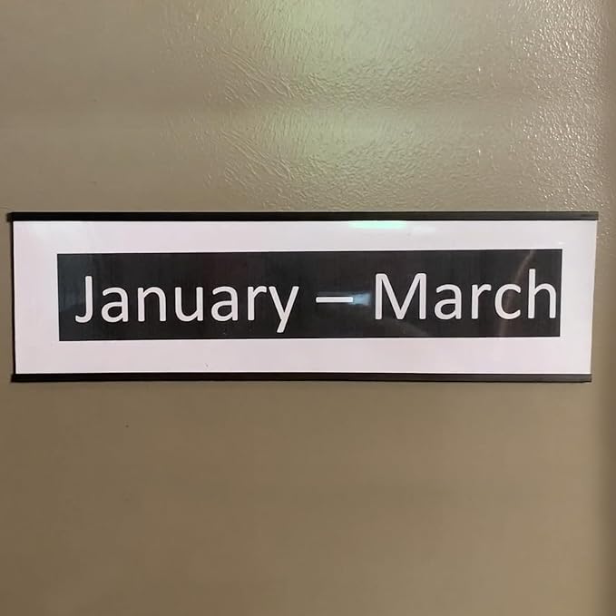 SmartSign Magnetic 'C' Channel Label Holders | 2" x 4" - Image 2