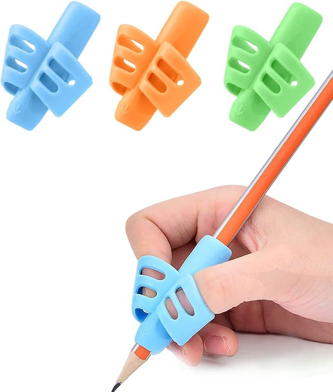 JuneLsy Pencil Grips for Kids Handwriting Pencil gripper Pencil Holder Posture by JuneLsy
