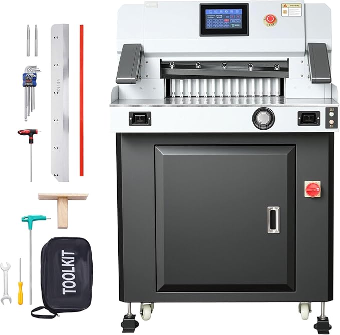 VEVOR Electric Paper Cutter, 1100W Heavy Duty Paper Cutter Machine - Image 9