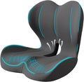 Seat Cushion for Office Chair and Car, Lumbar Support Pillow for Office Chair by Unknown