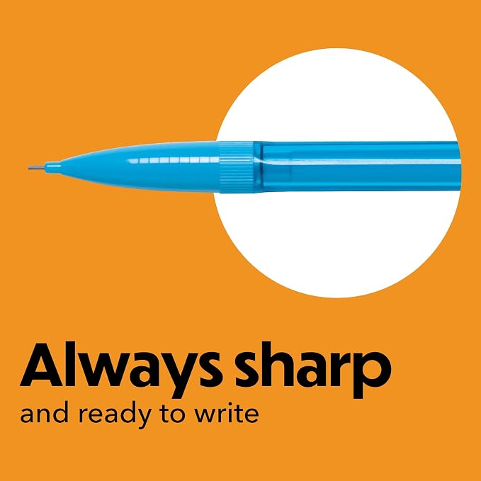 BIC Xtra Smooth Bright Edition Mechanical Pencils, 0.7 mm Medium Point - Image 7