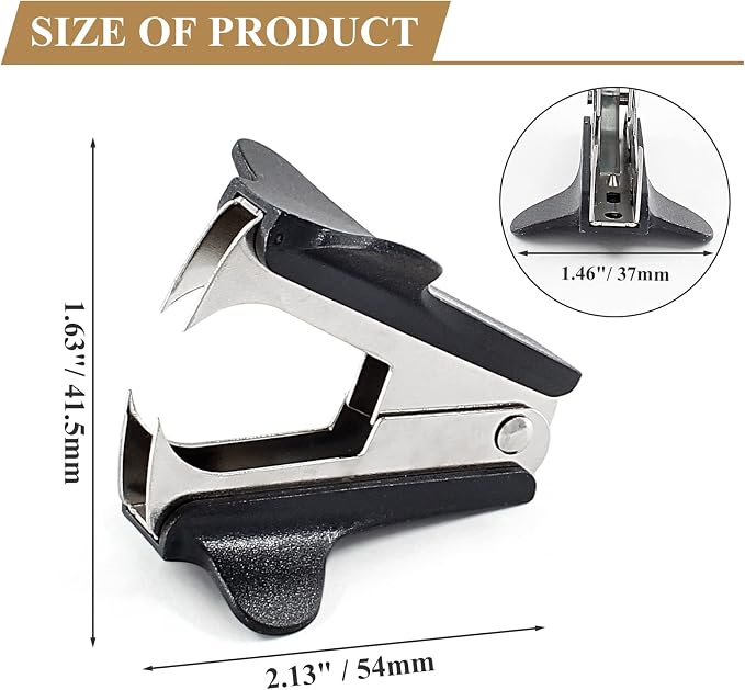 Bonsicoky 3 Pcs Staple Removers, Staple Puller Remover Tool - Image 3