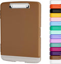Piasoenc Clipboard with Storage, 8.5 x 11 Organization Box with Pen Holder and by Piasoenc