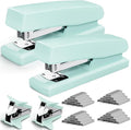 2 Pack Green Office Staplers, 25-Sheet Capacity by Unknown