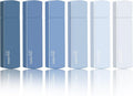 6Pcs Mini White Correction Tapes, Quick Dry Smooth Pull Out by Unknown